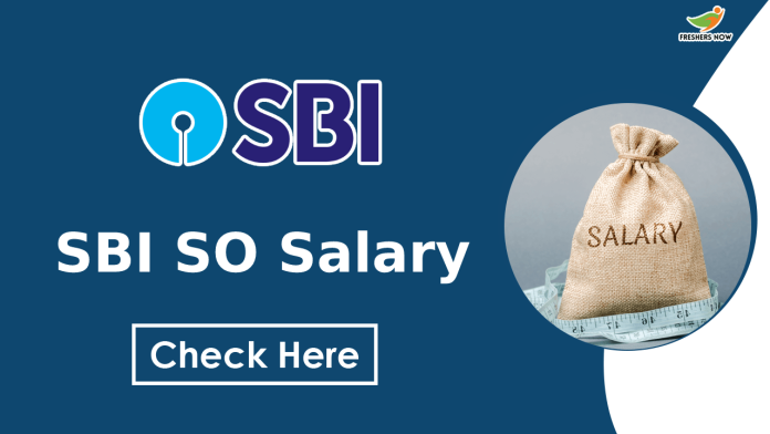 SBI SO Salary