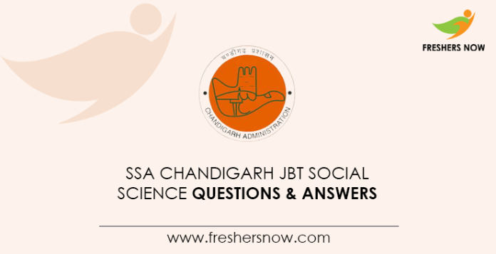 SSA-Chandigarh-JBT-Social-Science-Questions-&-Answers