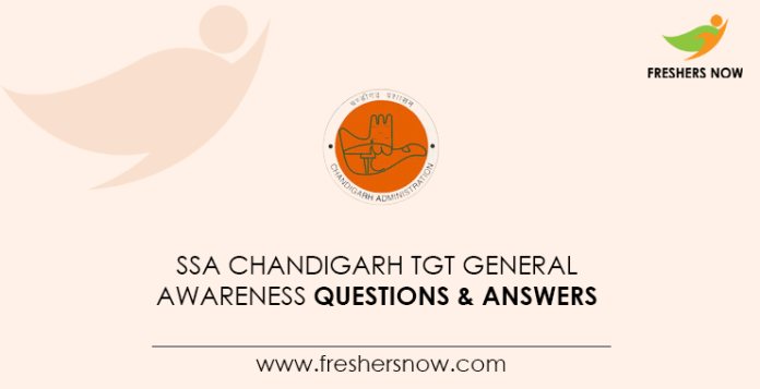 SSA-Chandigarh-TGT-General-Awareness-Questions-&-Answers