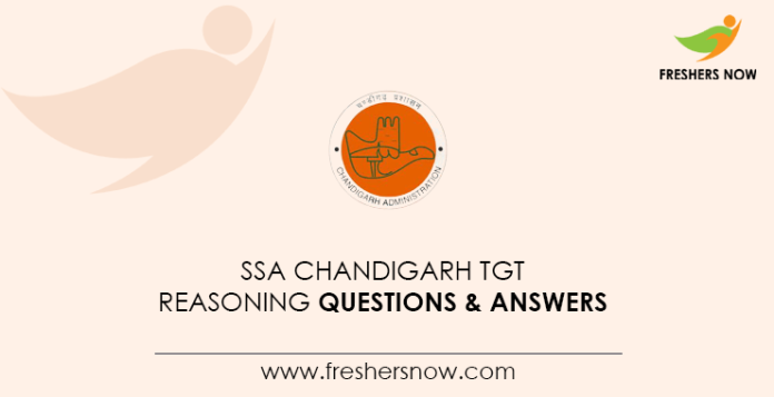 SSA-Chandigarh-TGT-Reasoning-Questions-&-Answers