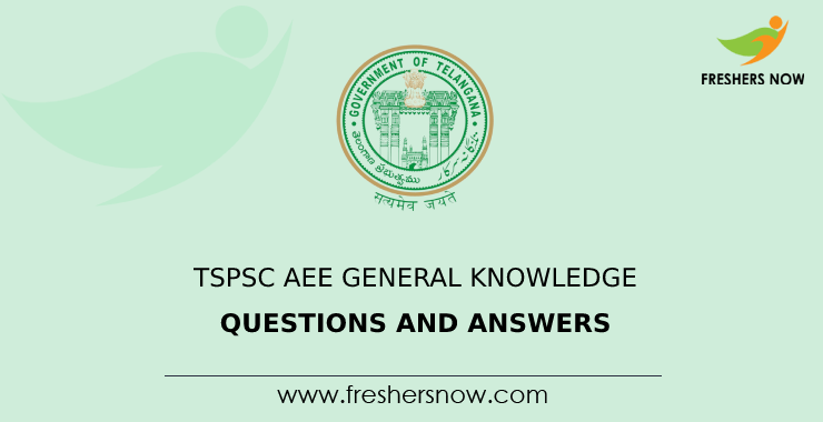 TSPSC AEE General Knowledge Questions And Answers