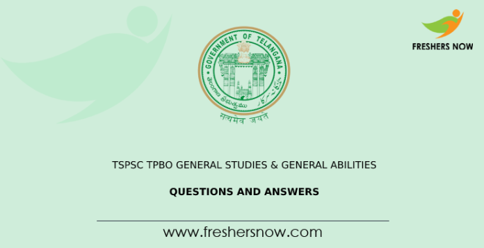 TSPSC TPBO General Studies & General Abilities-min