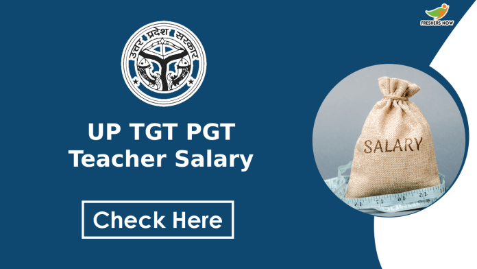 UP TGT PGT Teacher Salary