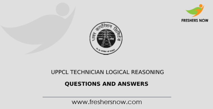 UPPCL Technician Logical Reasoning Questions and Answers