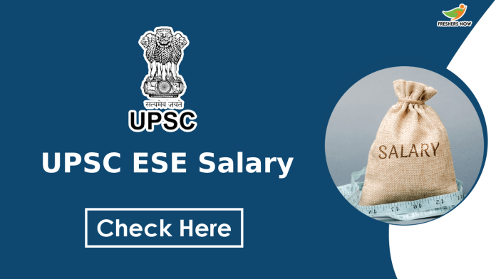 UPSC ESE Salary