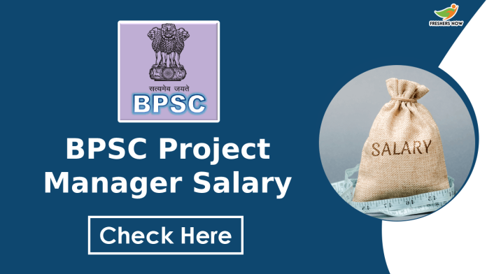 BPSC Project Manager Salary-min