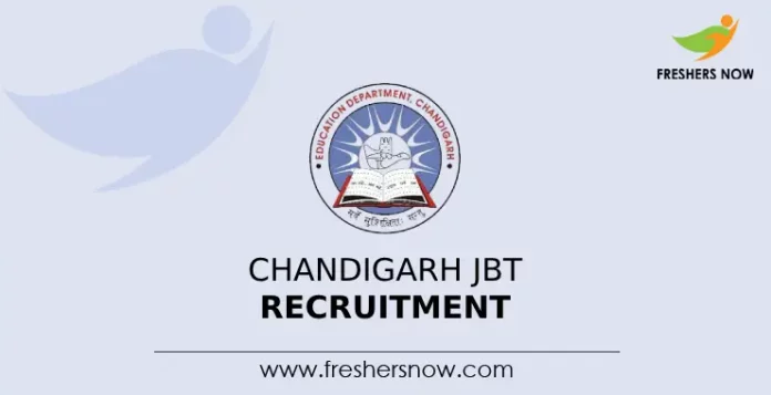 Chandigarh JBT Recruitment