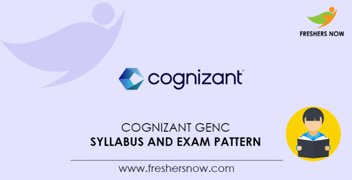 Cognizant-GenC-Syllabus-and-Exam-Pattern