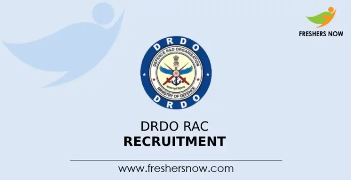 DRDO RAC Recruitment