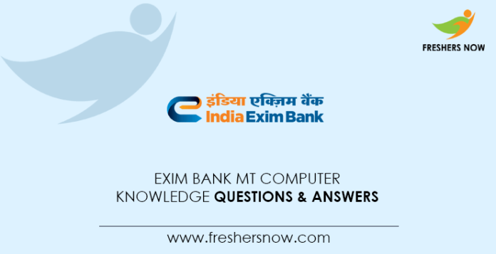Exim-Bank-MT-Computer-Knowledge-Questions-&-Answers