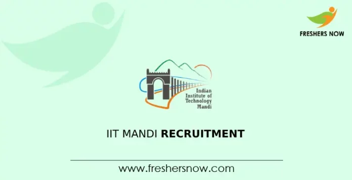 IIT Mandi Recruitment