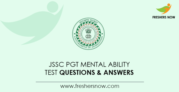 JSSC-PGT-Mental-Ability-Test-Questions-&-Answers