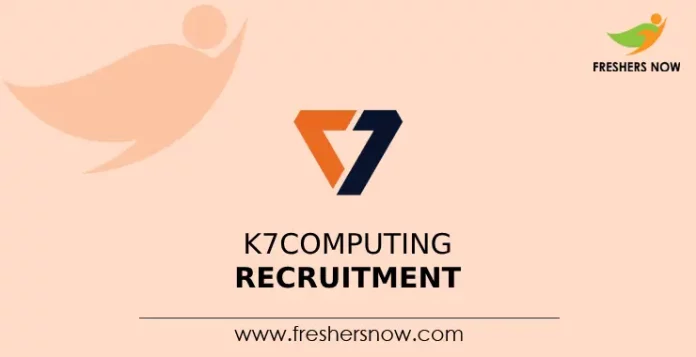 K7Computing Recruitment
