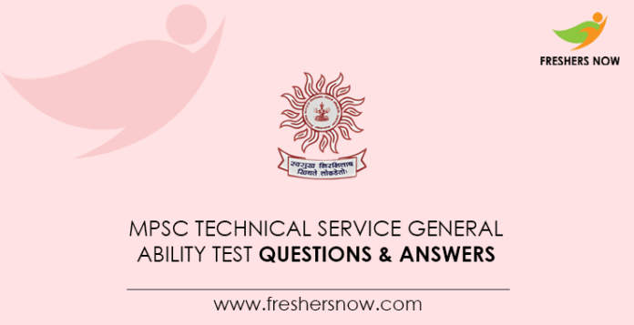 MPSC-Technical-Service-General-Ability-Test-Questions-&-Answers