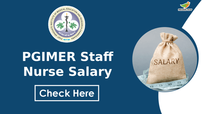 PGIMER Staff Nurse Salary-min