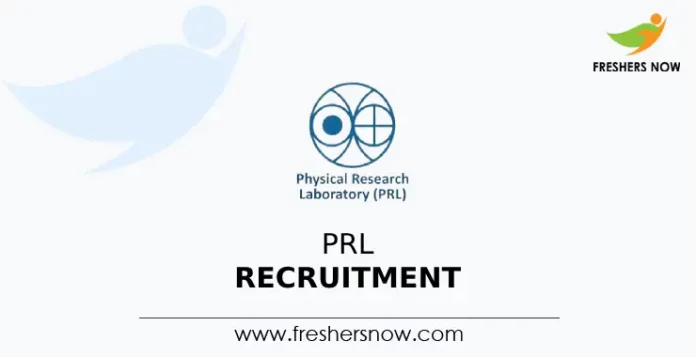 PRL Recruitment