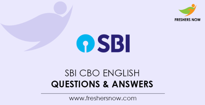 SBI-CBO-English-Questions-&-Answers