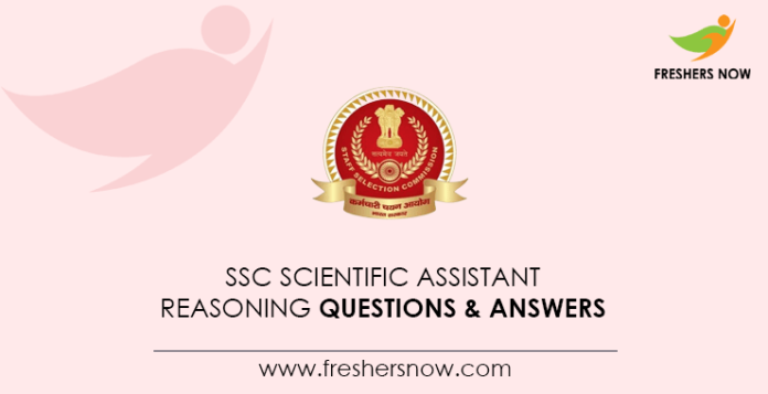SSC-Scientific-Assistant-Reasoning-Questions-&-Answers
