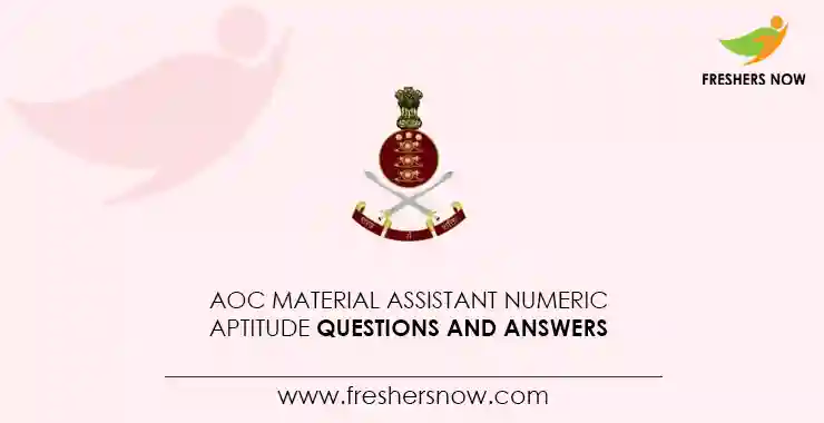 AOC Recruitment 2023 Notification Released For Tradesman Mate, Fireman,  1793 Post