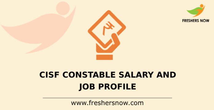 CISF Constable Salary