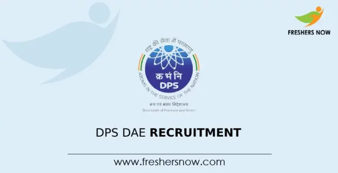 DPS DAE Recruitment