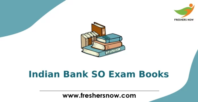 Indian Bank SO Exam Books