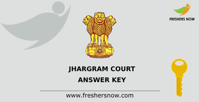 Jhargram Court Answer Key 1