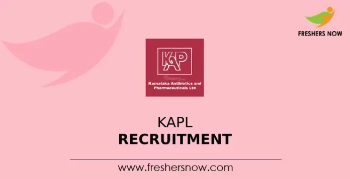 KAPL Recruitment