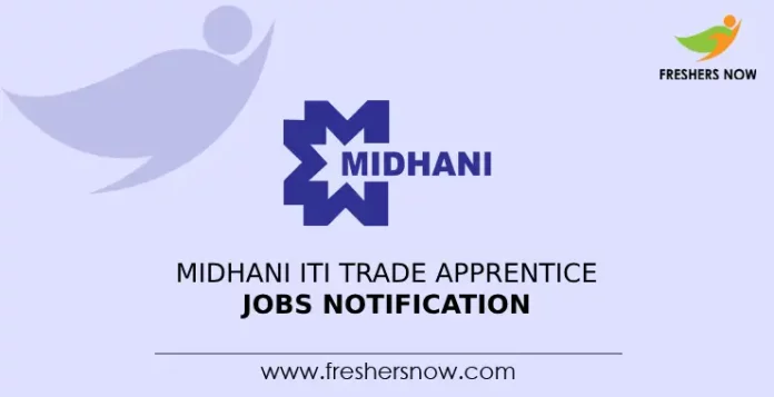 MIDHANI ITI Trade Apprentice Jobs Notification