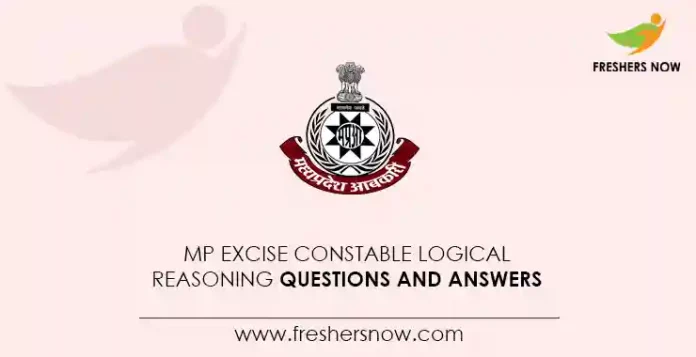 MP Excise Constable Logical Reasoning Questions and Answers