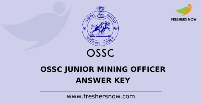 OSSC Junior Mining Officer Answer Key