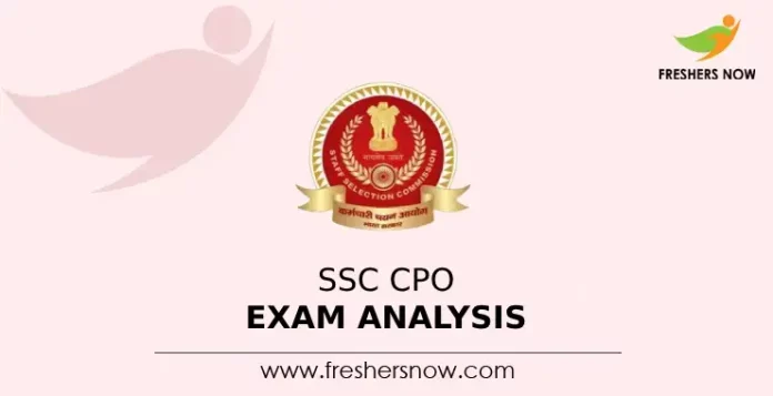 SSC CPO Exam Analysis