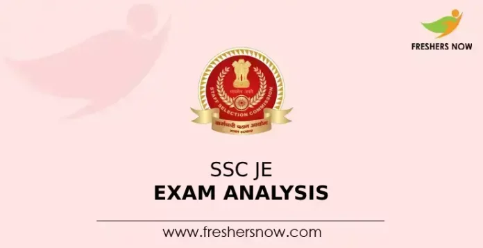 SSC JE Exam analysis