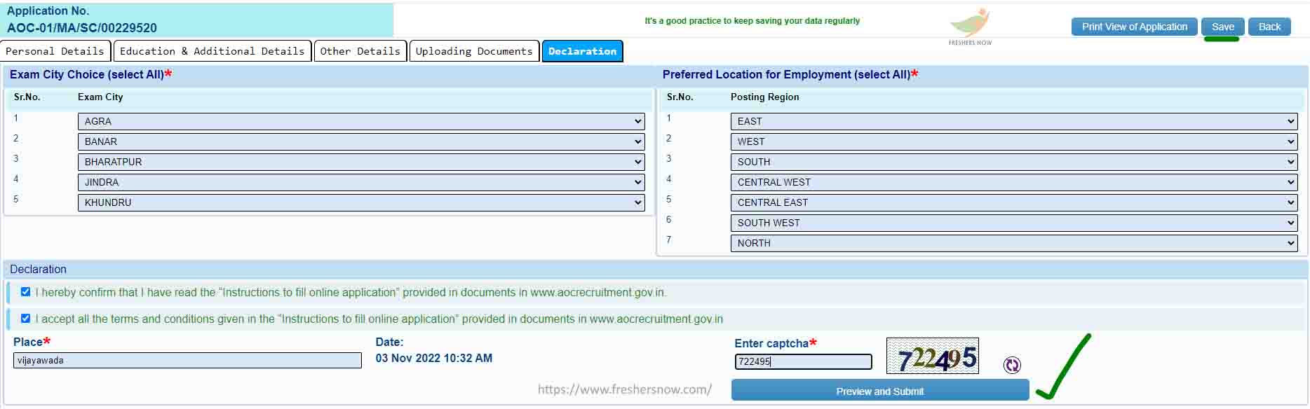 Army Ordnance Corps Material Assistant Step9