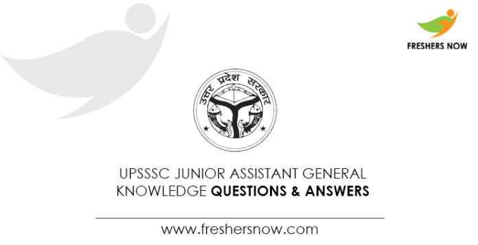 UPSSSC-Junior-Assistant-General-Knowledge-Questions-&-Answers