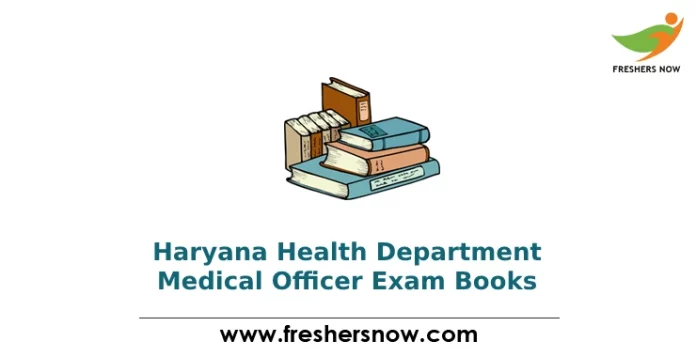 Haryana Health Department Medical Officer Exam Books