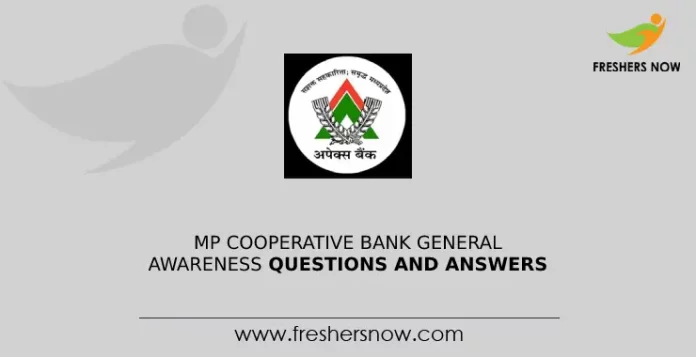MP Cooperative Bank General Awareness Questions and Answers