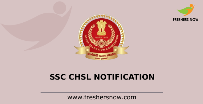 SSC CHSL Notification 2023