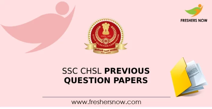 SSC CHSL Previous Question Papers