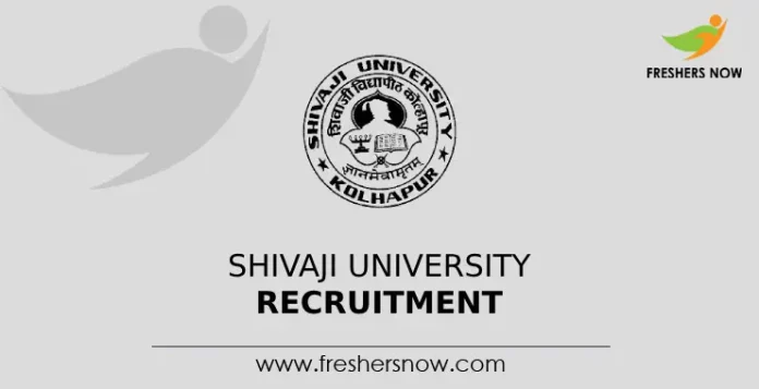 Shivaji University Recruitment