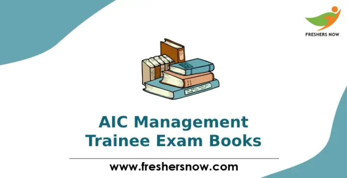 AIC Management Trainee Exam Books