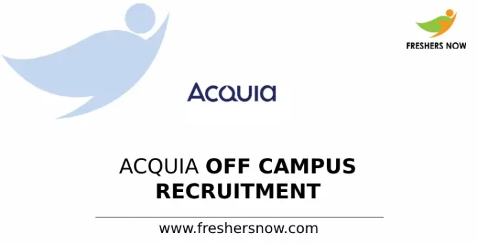 Acquia Off Campus Recruitment