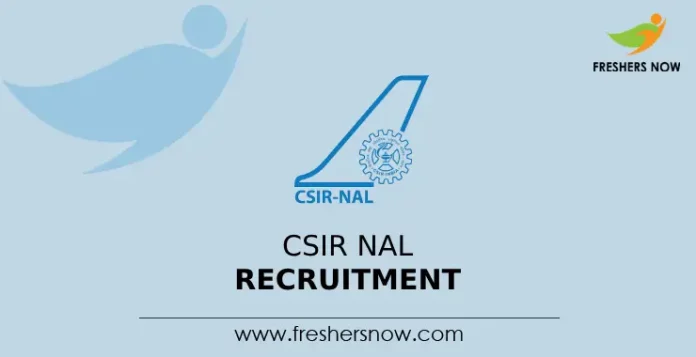 CSIR NAL Recruitment