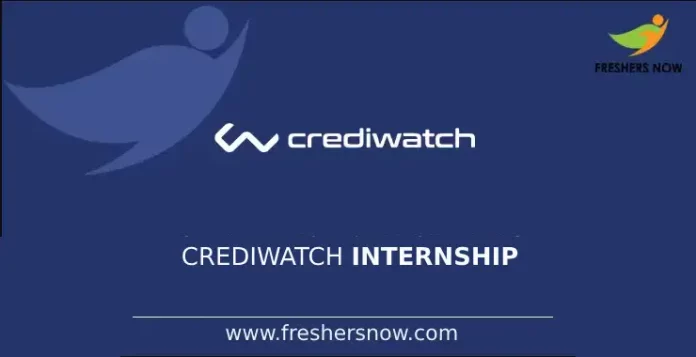 Crediwatch Internship