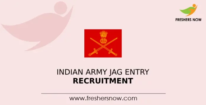 Indian Army JAG Entry Recruitment