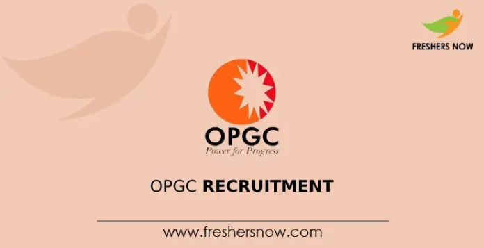 OPGC Recruitment