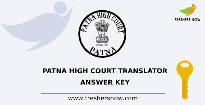 Patna High Court Translator Answer Key