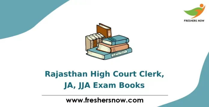 Rajasthan High Court Clerk, JA, JJA Exam Books