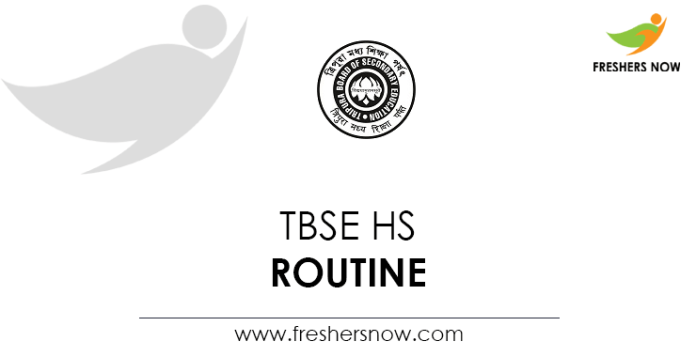 TBSE-HS-Routine