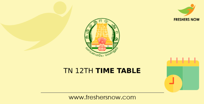 TN-12th-Time-Table